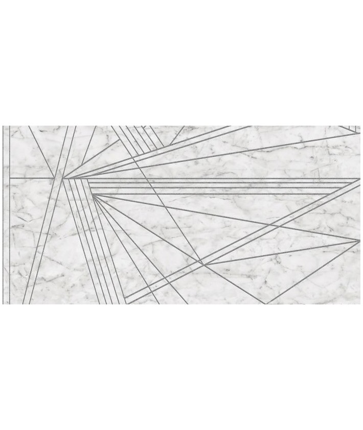 Carrelage imitation marbre Ape Vita décor luce rectifié mat 60x120