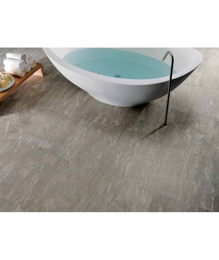 Carrelage Novoceram Cast gris 60x60 rectifié