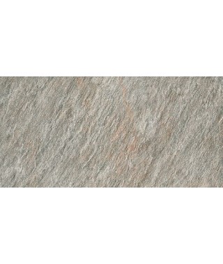 Carrelage extérieur 2cm Mirage Quarziti gris clair 60x120 rectifié