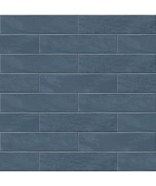 Carrelage mural ABK Crossroad Brick Bleu foncé 7.5x30