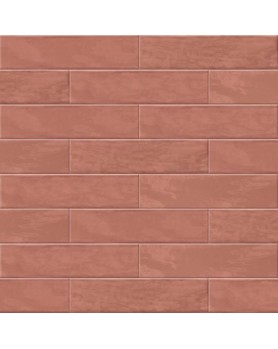 Carrelage mural ABK Crossroad Brick rouge 7.5x30