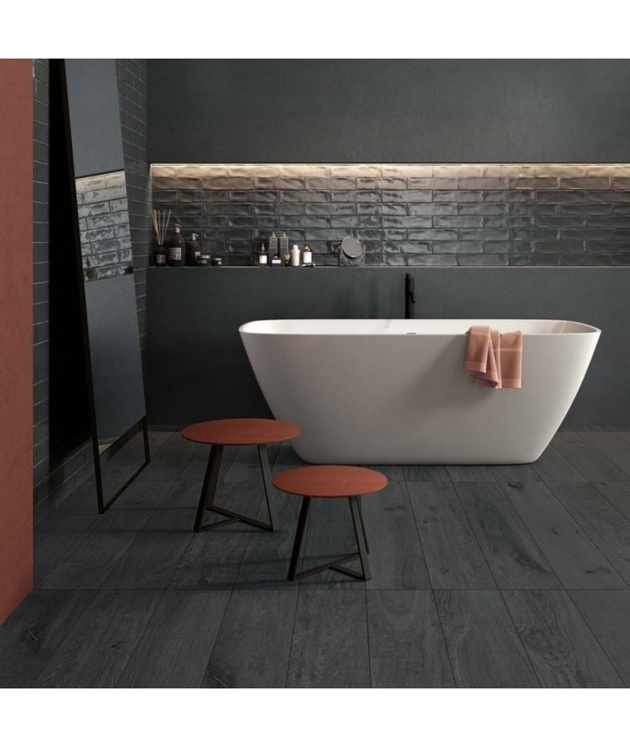 Carrelage mural ABK Crossroad Brick noir 7.5x30 Carrelage mural ABK Crossroad Brick noir 7.5x30