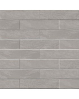 Carrelage mural ABK Crossroad Brick gris 7.5x30