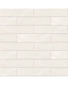 Carrelage mural ABK Crossroad Brick blanc 7.5x30