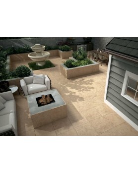 Carrelage extérieur 2cm Mirage Na.me marron clair 60x60 rectifié