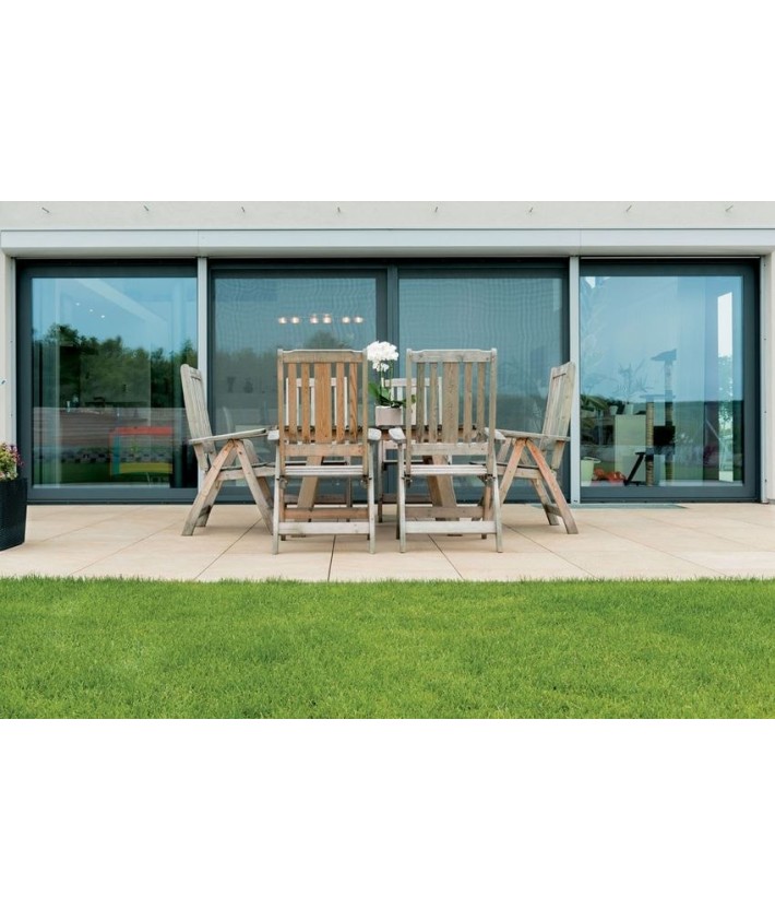 Carrelage extérieur 2cm Mirage Quarziti gris clair 60x60 rectifié Carrelage extérieur 2cm Mirage Quarziti gris clair 60x60 rectifié