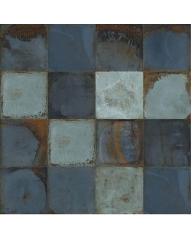 Carrelage decor ABK Play Oxide bleu 20x20