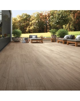 Carrelage extérieur Novoceram Hirati rectifié structuré 22.5x90