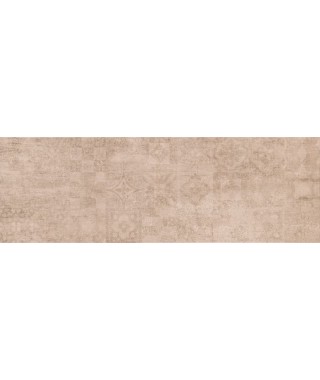 Faïence Décor Marron Effet Béton Cristacer Carlota Krea Moka 20x60