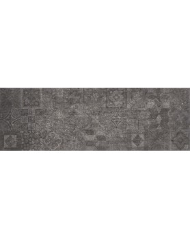 Faïence Décor Noire Effet Béton Cristacer Carlota Krea Marengo 20x60